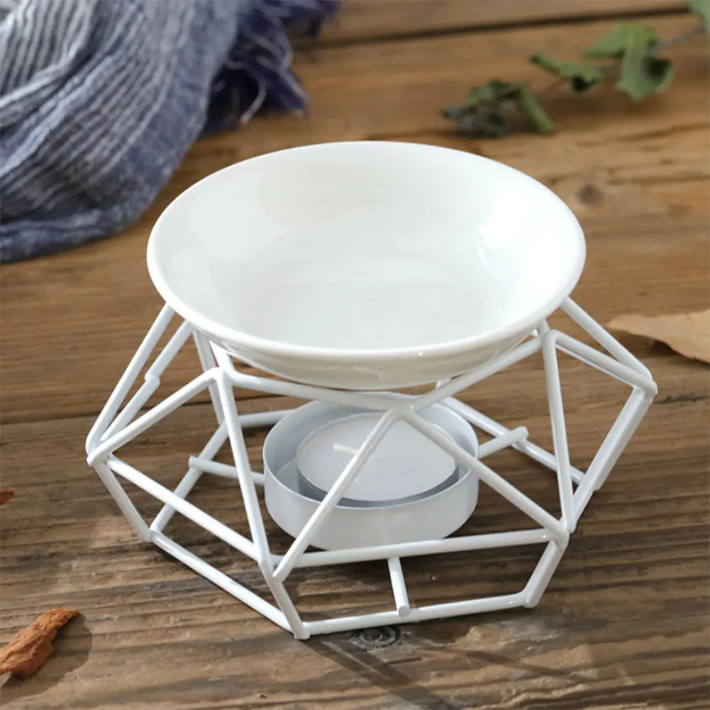 Customizable Iron Aroma Burner and Candle Lamp Candles Culture