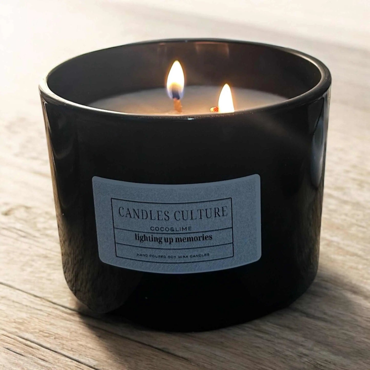 Tropical Glow - Coconut & Lime Soy Candle | Fresh, Vibrant & Handcrafted