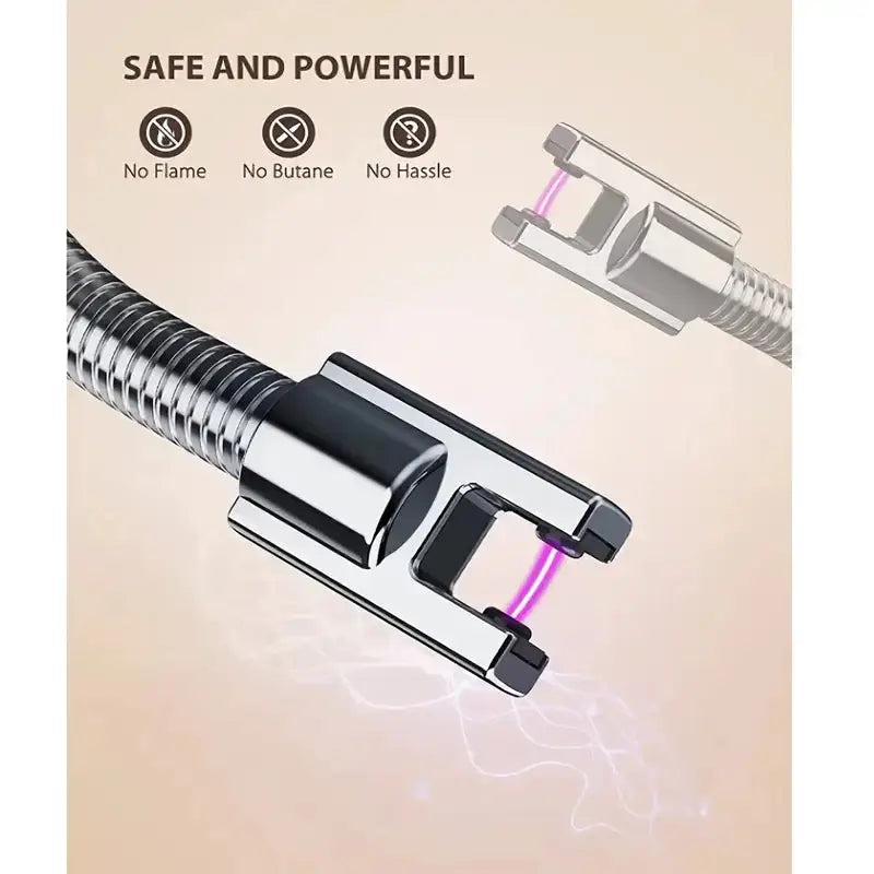USB Rechargeable Flameless Arc Candle Lighter Candles Culture