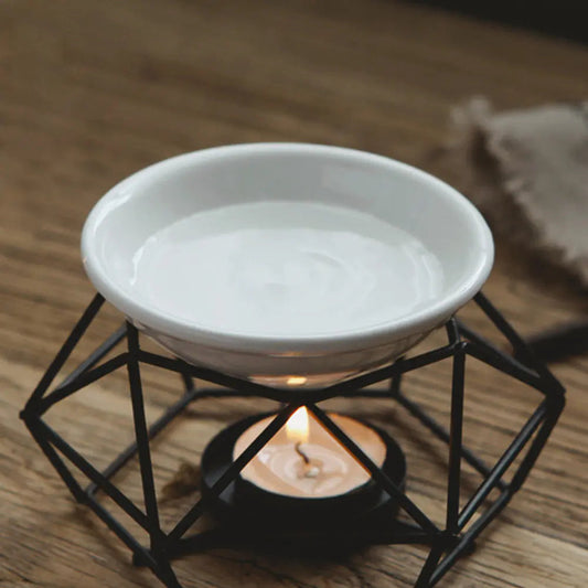 Customizable Iron Aroma Burner and Candle Lamp Candles Culture