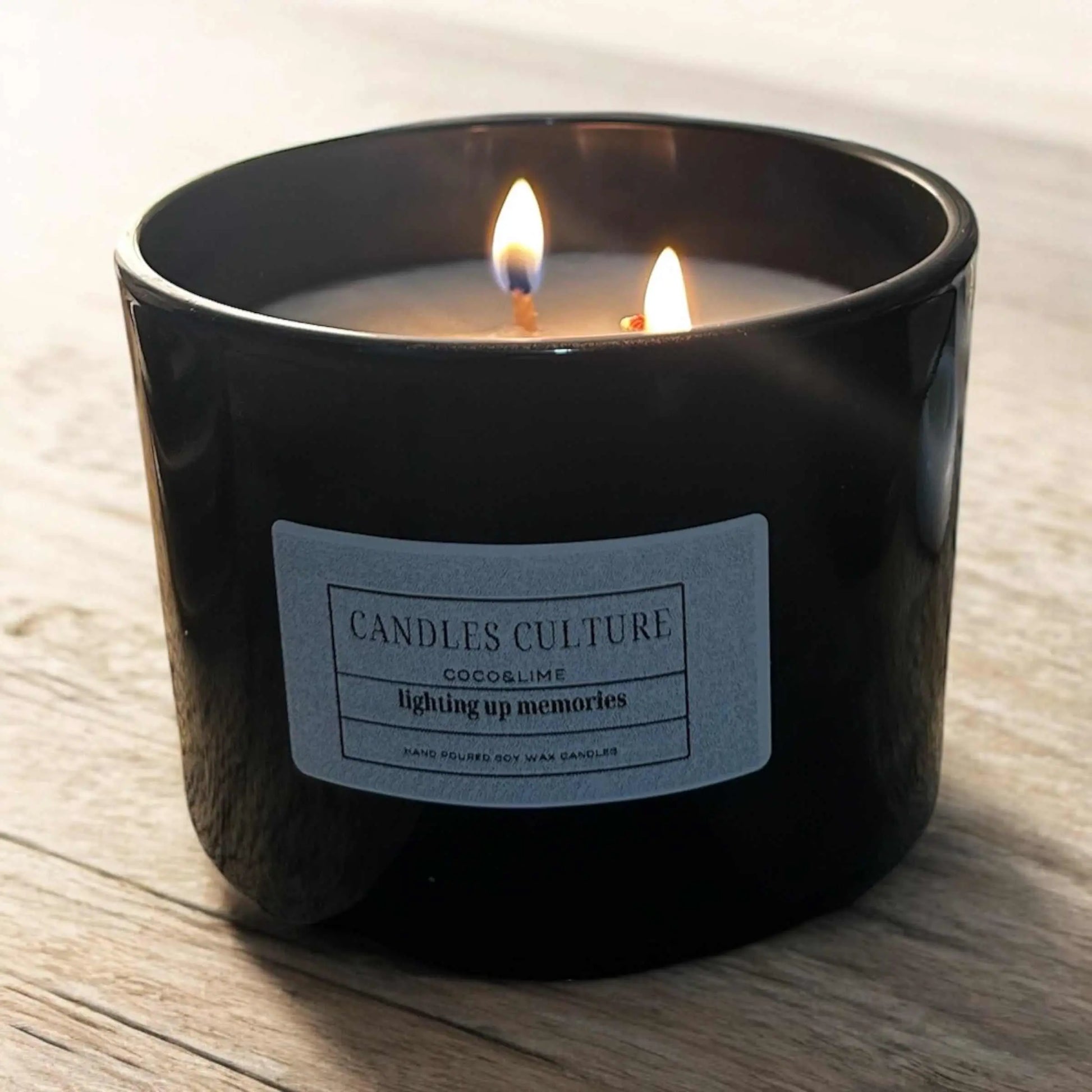 Tropical Glow - Coconut & Lime Soy Candle | Fresh, Vibrant & Handcrafted